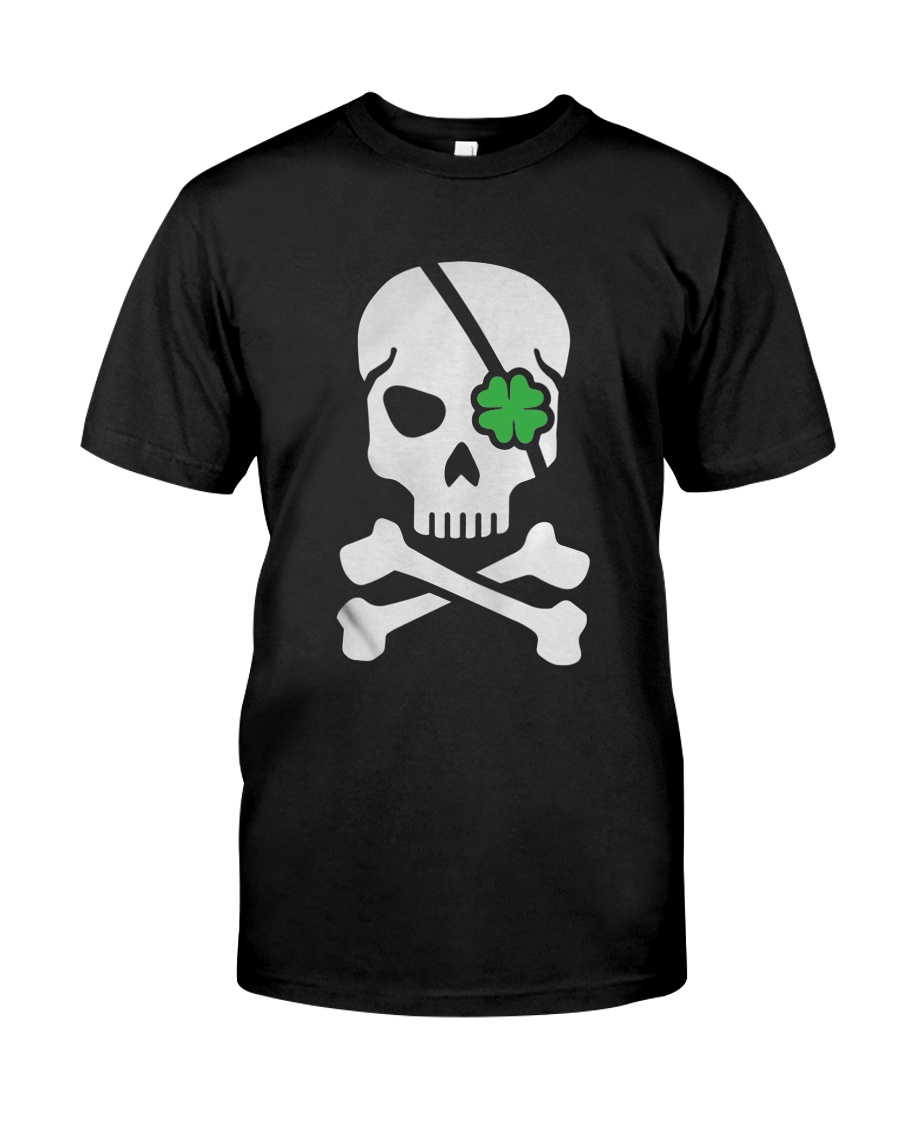 Skull Irish funny St Patrick s day Classic T Shirt