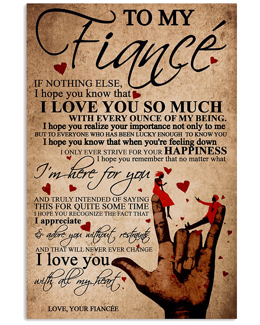I Love You With All My Heart Lovely Message Gifts For Fiance